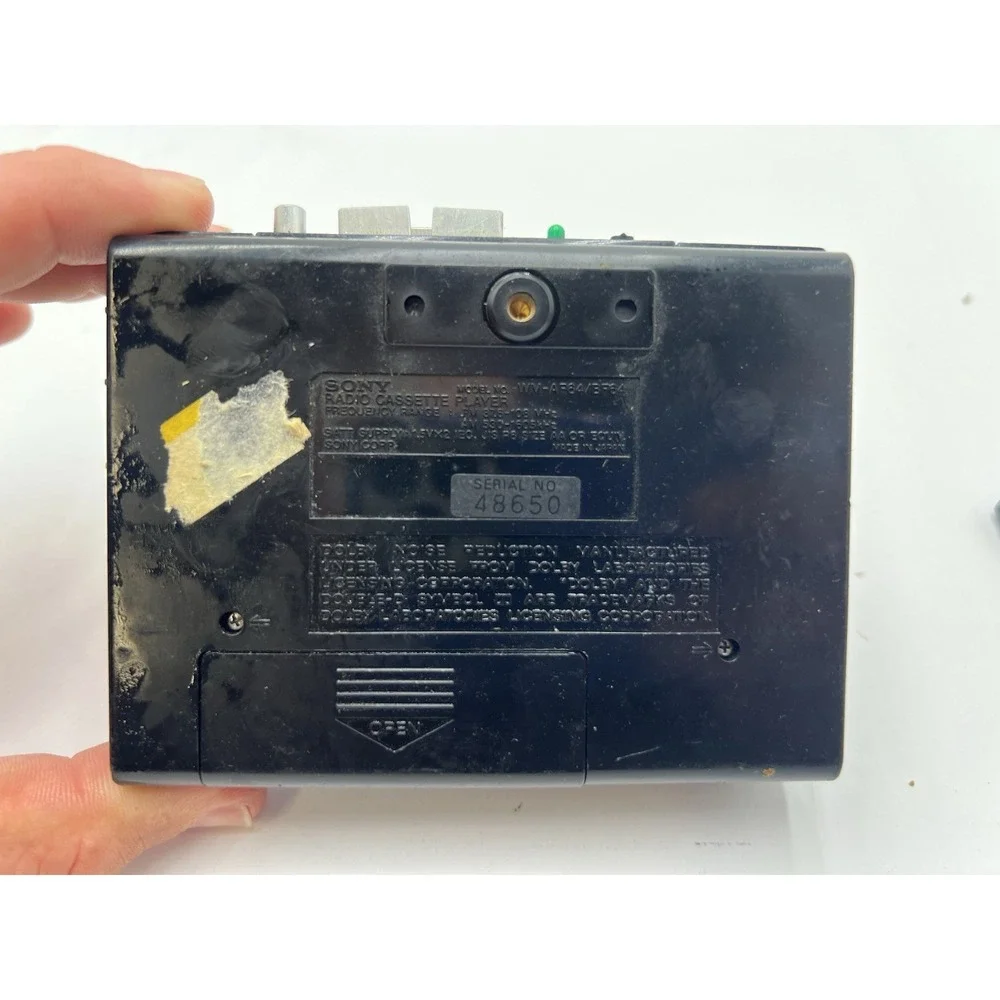 Sony Walkman WM-AF64 BF64 AM/FM Cassette Player Mega Bass Auto Reverse Parts